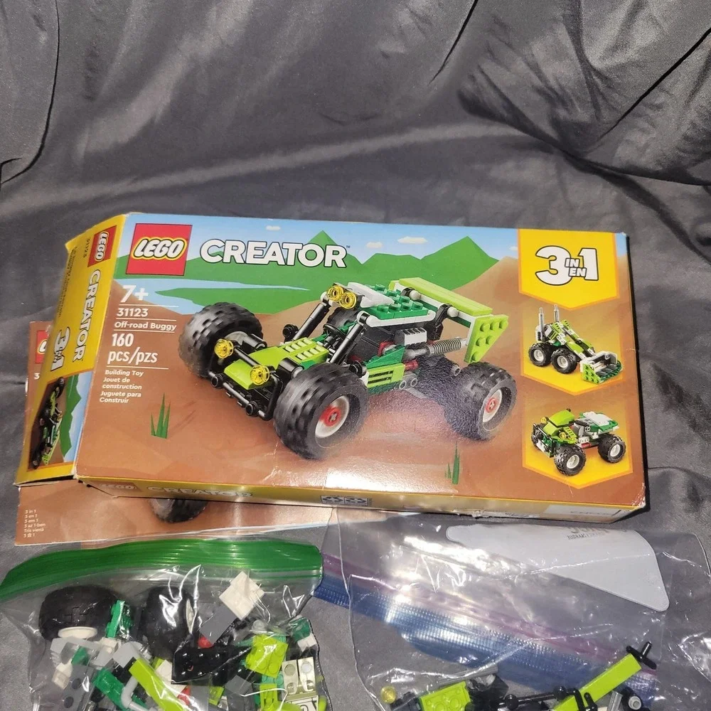 LEGO Green Off Road Buggy Building Kit Creator 3 in 1 pcs 160 31123
